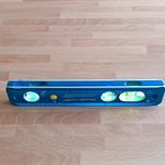 Swanson Silver Lightning 9inch Magnetic Aluminium Spirit Level Blue SLB120