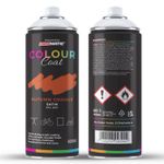 Colour Coat Autumn Orange RAL 2001 Satin 1K Acrylic Spray Paint 400ml