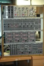 Modular synthesizer System 100m Behringer Roland Doepfer