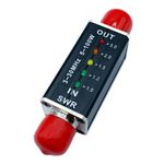 Lightweight and Portable LED SWR Meter for Amateur Radio 5 LED Display