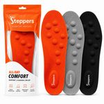 Original Steppers Comfort Boosting Massage Insoles for Heel & Plantar Fasciitis