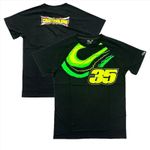 Cal Crutchlow Men's T-Shirt Tee Black MotoGP 35 Short Sleeve Top BNWT