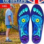 Magnetic Acupressure Shoe Insoles for Pain, Feet Fatigue Relief UK