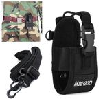 MSC-20D Walkie Talkie Holder Bag Radio Case Shoulder Strap for Kenwood Baofeng