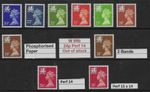 GB WALES REGIONAL MACHIN 1971 ETC. (SG W53-61a) MNH - ONLY SG W59b  MISSING