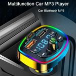 Wireless Bluetooth Car FM Transmitter 2 USB Charger MP3 Player Handsfree Kit