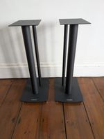 Mission Stancette Speaker Stands Pair Black & Spikes VGC