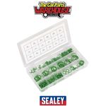 Sealey ACOR225 Rubber O-Ring Air Conditioning Assortment 225pc