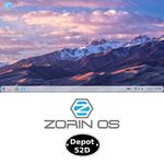 Zorin OS 18.1 Core - Linux OS - 8GB USB Flash Drive or DVD