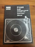 P128R BSR Turntable Record Deck Player Operating Instruction Manual - DO-12