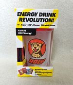 HOLY Energy Powder Drink Sachets 4 x 0.5L with Shaker Cup Vegan 0% Sugar cheetah