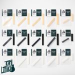 BONE SADDLE / NUT BLANKS SHIMS BLEACHED & UNBLEACHED, BLACK BUFFALO HORN