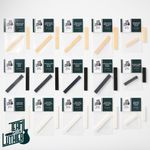 BONE SADDLE / NUT BLANKS SHIMS BLEACHED & UNBLEACHED, BLACK BUFFALO HORN