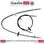 LHS RHS Handbrake Cables x2 Vauxhall Astra J Mk6 13409696 13409697 NEW