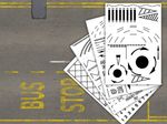 LASER CUT ROAD MARKING STENCILS - OO GAUGE / 4MM / 1:76 FOR MODEL RAILWAYS