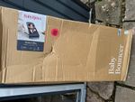 BabyBjörn Bouncer Bliss Bouncing Chair, Grey, Suitable 0-6 Months