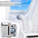 Air Con Window Seal Portable Universal Window Kit For Mobile Air Con 300cm-500cm