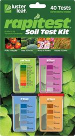 Luster Leaf 1601 Rapitest Test Kit for Soil pH, Nitrogen Phosphorous and Potash