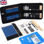 33Pcs Professional Artist Pencils Set Drawing Sketching Art Kit For Adult Kids