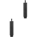 Black Iron Adjustable Bed Center Legs Support for Home Furniture