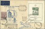 Poland 1954 III Zjazd PZF Philatelic Congress FDC Registered Airmail Stalinogrod