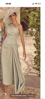 Veni Infanto Mother of The Bride/Groom Dress Size 10 Worn Once Fit Small 12 UK