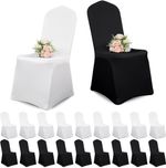 1-100X Dining Room Chair Covers Slip SEAT Cover Stretch Removable Wedding Party