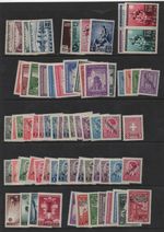 SERBIA 1941 GERMANY OCCUPATION SCOTT #2NC1 / 2NO1 COLLECTION OF 110 MINT