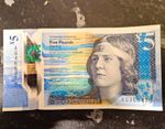 Royal Bank of Scotland £5 Polymer Plastic Banknote 2016 Scottish Note