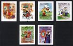 Maldives 1985 Disney Mark Twain Scott# 1135-1140 RARE Imperforate Proof Mint XF