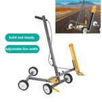 Multifunctional Line Marking Cart Adjustable Spray Width Court Marker