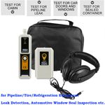 Ultrasonic Leak Detector Transmitter Locator Air Water Dust Tester Kit+Headphone