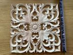 Victorian Style Carving Extra Large, Unpainted  Wood