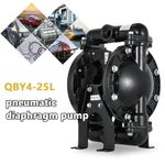 Air-Operated Double Diaphragm Pump 35GPM 1'' Inlet & Outlet Petroleum Fluids