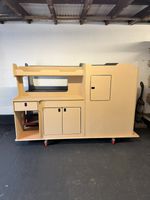 VW campervan kitchen SWB MDF Volkswagen T5 T5.1 T6 T6.1 camper kitchen unit