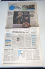 David Bowie on Cover Today newspaper Farewell Remembering January 2016