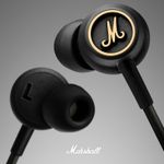 Marshall Mode EQ Earphones Wired 3.5mm Headphones In-Ear Earbuds with Microphone