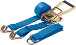 Draper Ratcheting Vehicle Tie Down Straps With 2x J Hooks 3m x 50mm 2500kg