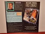 Star Trek First Contact / Deep Space Nine/Voyager Videos Leaflet / Flyer #W822
