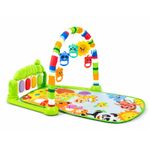 6-in-1 Baby Gym Mat Kick Piano Sensory Toys Activity Center Newborn Green