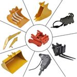 RC Metal Spare part Digging Bucket For Huina 580 Remote Control Excavator RC Car