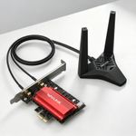 WiFi 7 BE8800 PCIe Network Card for Desktop PC AX5400 WiFi 6E Tri-Band Card
