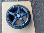 Genuine Mercedes CLS AMG Alloy Rear Wheel 285/30/19 9.5J A2184011702 worn tyre