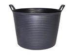 Rubi Nu00ba. 3 Flextub Plastic Tub - 40 Litre Heavy Duty Black