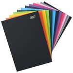 2027 Diary A4 2 Full Pages Per Day Full Year Planner Desk Hardback 2 Page A Day
