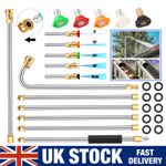 Gutter Cleaning Tool Extension Wand Lance Pressure Washer Roof Cleaner 4000PSI