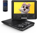Yoton 9.5" Portable DVD Player, 7.5" HD Screen, Easy Setup for Kids, 6H |
