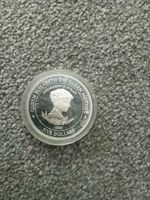 1994 Barbados Queen Elizabeth The Queen Mother Coin  Silver Proof Dollar
