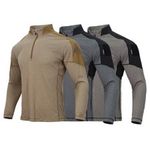 Emerson Tactical Long Sleeved Lapel T-shirt Outdoor Sun Protection Polo Shirt