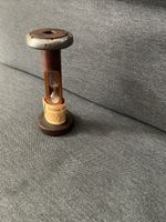 Vintage Bobbin Egg Timer (5 Mins) Made From Textile Mill Bobbin Spool Wooden